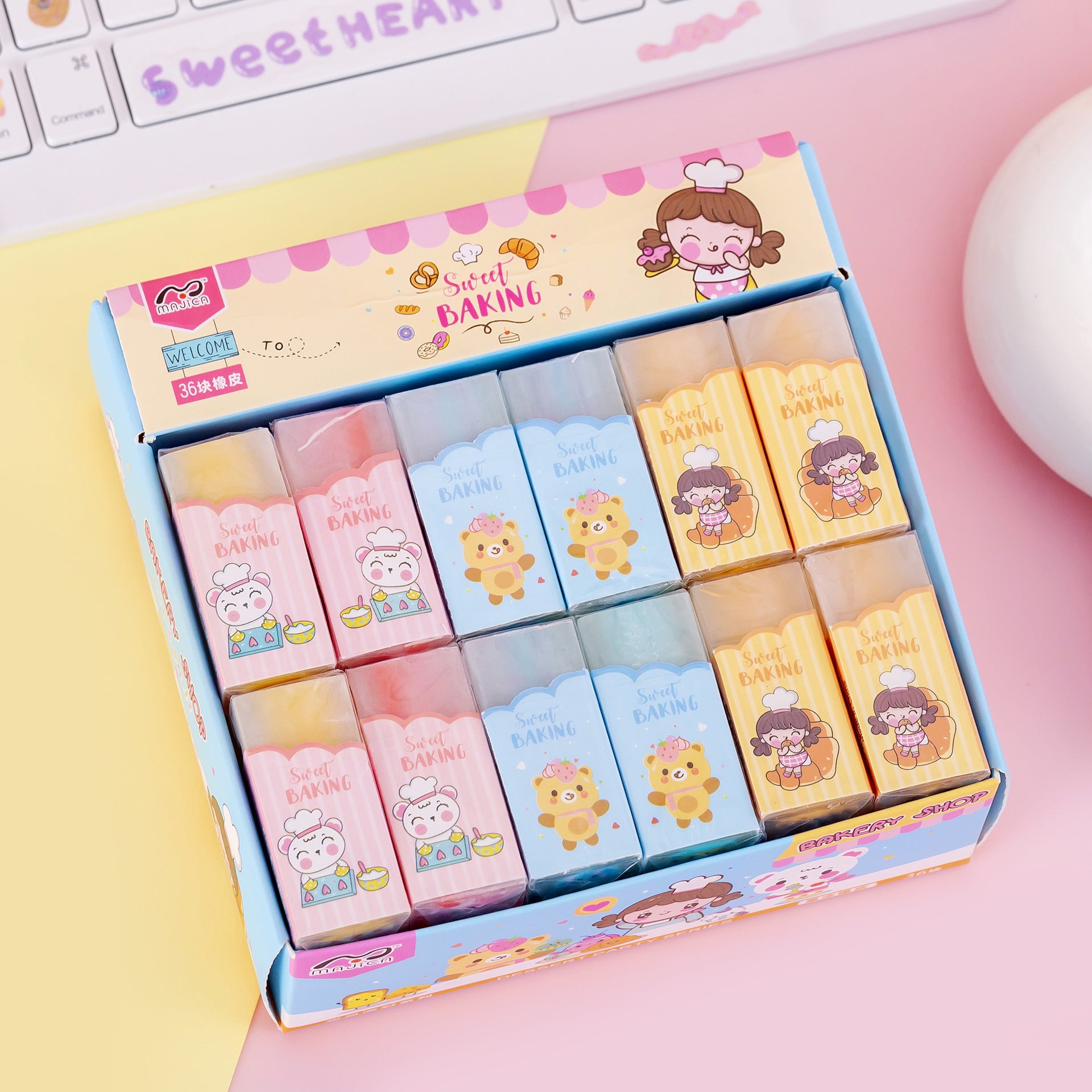 Wholesale Jelly Sandwich Creative Eraser